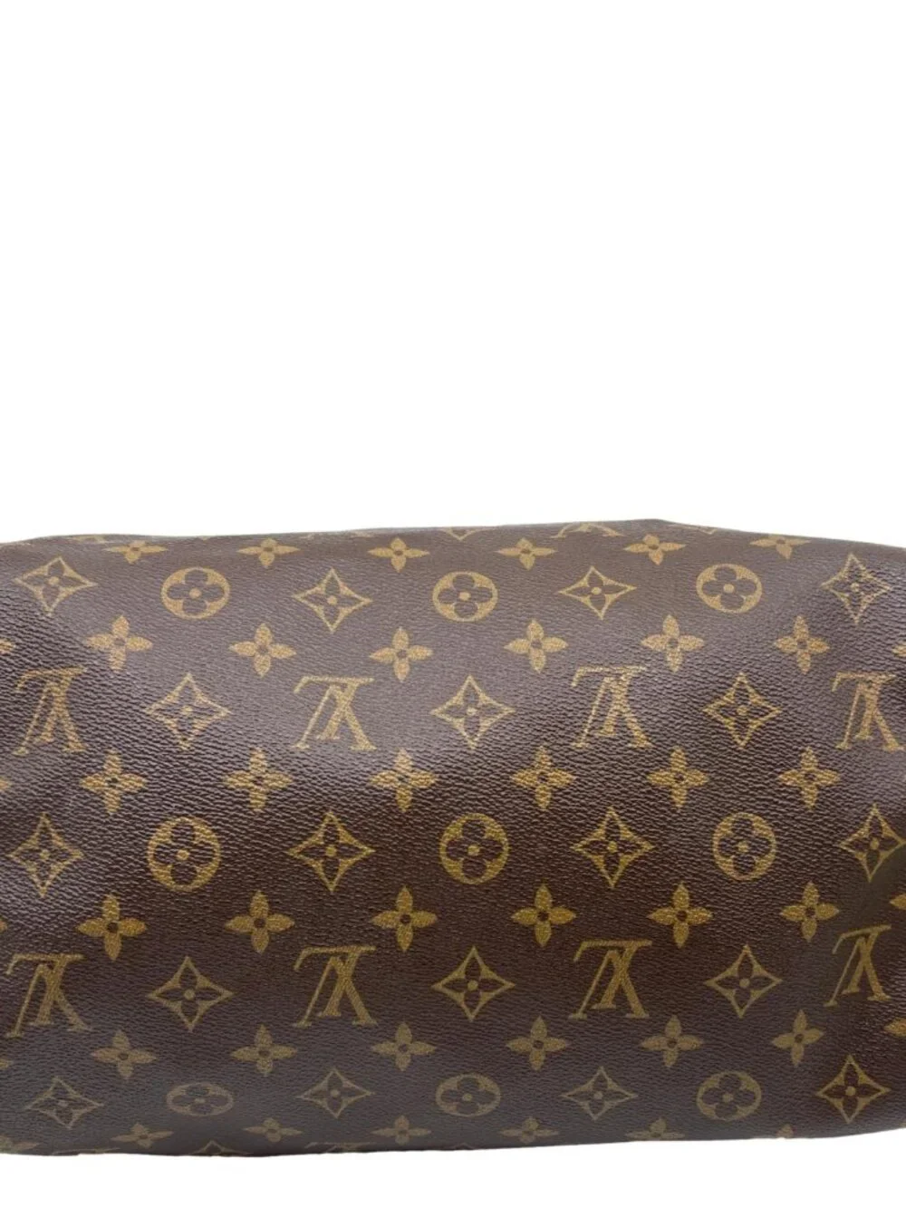 Louis Vuitton  Speedy 30 Monogram Canvas Satchel Bag Brown